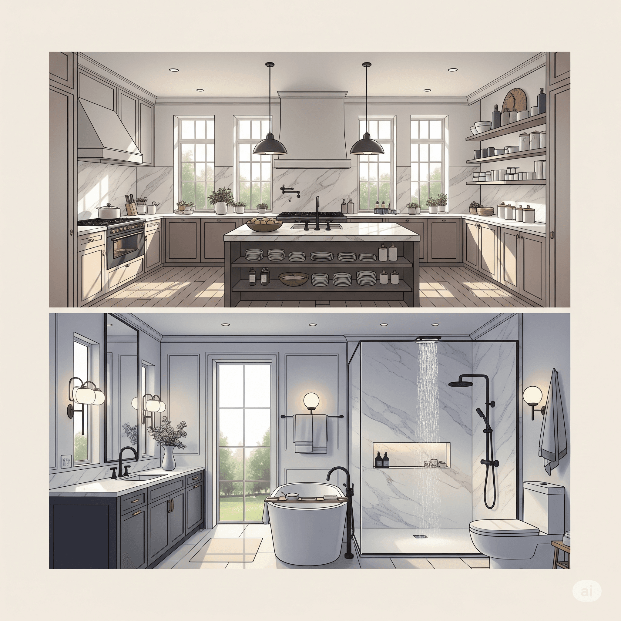 Kitchen & Bathroom Remodeling